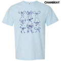 Blue Bow Coquette Collage Comfort Colors T-Shirt 'NLB' Hoodie, Sweatshirt | RetroVerseTees.com