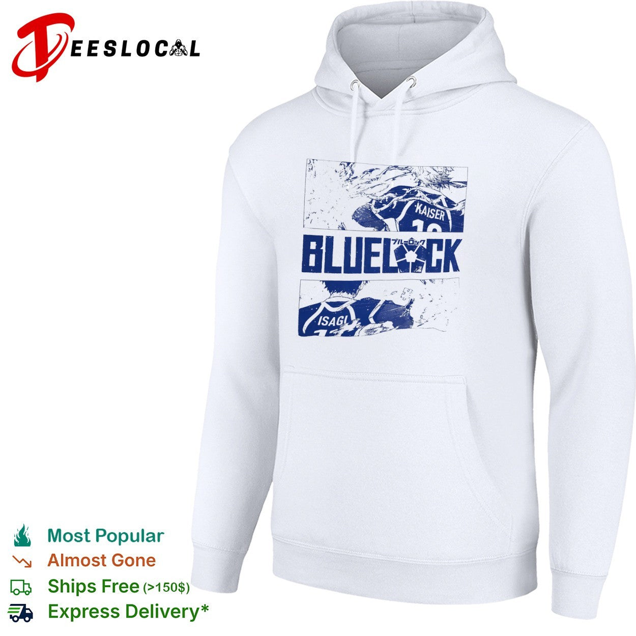 Blue Lock Kaiser and Isagi Manga Panels shirt