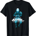 Blue Monochromatic Aang The Last Airbender T-Shirt Menswear Top Underwear Streetwear Hoodie, Sweatshirt | RetroVerseTees.com