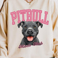 Blue Pitbull Mom Club Sweatshirt, Trendy Gift for Women, Personalized Dog Crewneck, Custom Presents T-Shirts, Hoodie