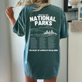 Blue Spruce National Parks Tee Vintage Style T-shirt DRG wompwompmrcomershirt Hoodie, Sweatshirt | RetroVerseTees.com