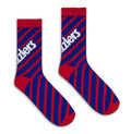 Twizzlers Retro Candy Logo Striped Crew Socks - Red/Blue T-Shirts, Hoodie, Sweatshirt | RetroVerseTees.com