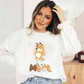 Bluey Bingo Mom Family Sweatshirt T Shirt Hoodie | RetroVerseTees.com