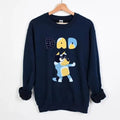 Bluey Dad Fathers Day Sweatshirt T-Shirts, Hoodie | RetroVerseTees.com