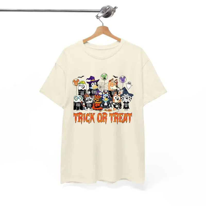 Bluey Halloween Tshirt, Sweatshirt, Hoodiestyle{n002}2 Hoodie | RetroVerseTees.com