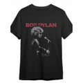 Bob Dylan patterned printed T-shirt, round neck, medium elasticity, regular style, suitable for men Gunpla brand...