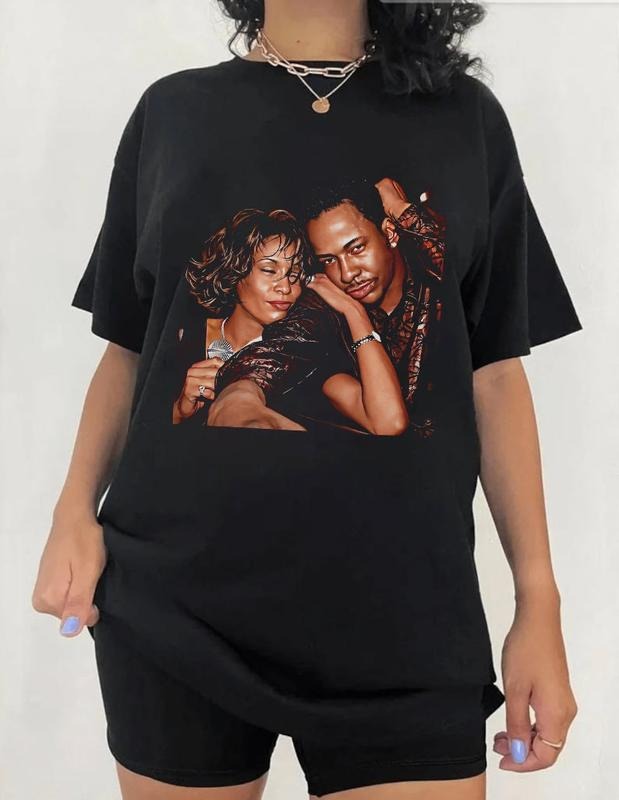Bobby & Whitney t-shirt, Whitney Houston Shirt, Music Shirt , Tour 2024 Shirt Hoodie, Sweatshirt | RetroVerseTees.com