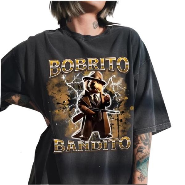 Bobrito Bandito Italian Brainrot Shirt, Funny Beaver Meme TShirt, Trending Unisex Tee Hoodie, Sweatshirt | RetroVerseTees.com