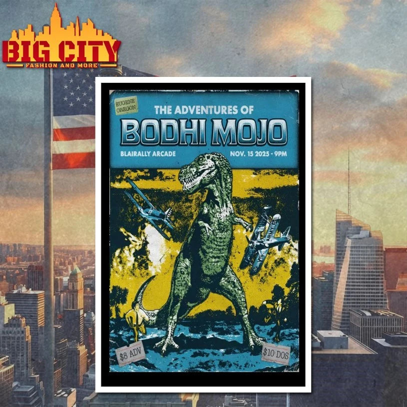 Bodhi Mojo Blairally On Nov 15 2025 In Eugene OR Poster shirt