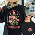 Boho Christian Pattern Shirts, Women Bible Verse T shirt, Jesus Apparel, Vintage Floral Short Sleeve Tops, Flower Graphic...
