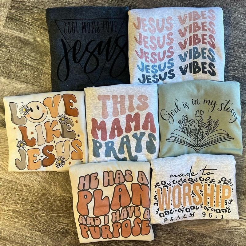 Boho Christian SWEATSHIRT COLLECTION T-Shirts, Hoodie | RetroVerseTees.com