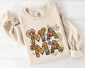 Boho Mama Shirt Design Mama, Gift For Mom Best Price Hoodie, Sweatshirt | RetroVerseTees.com