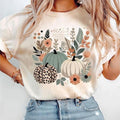 Boho Pumpkins Fall Tshirt, Leopard Pumpkin Boho Fall Shirt, Pumpkin Season Rustic Boho Tee, Trendy Fall Thanksgiving...