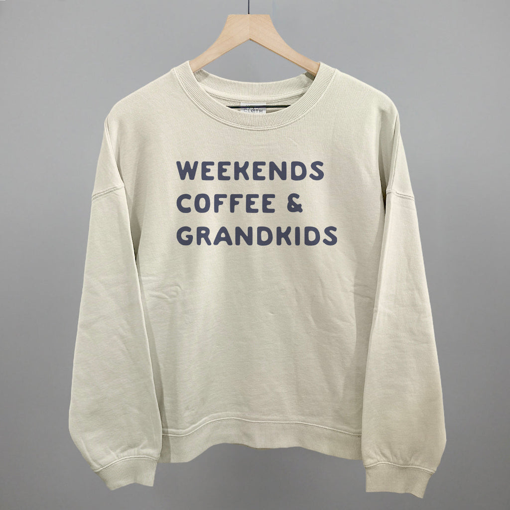 Weekends Coffee & Grandkids T-Shirts, Hoodie, Sweatshirt | RetroVerseTees.com (Image 1)