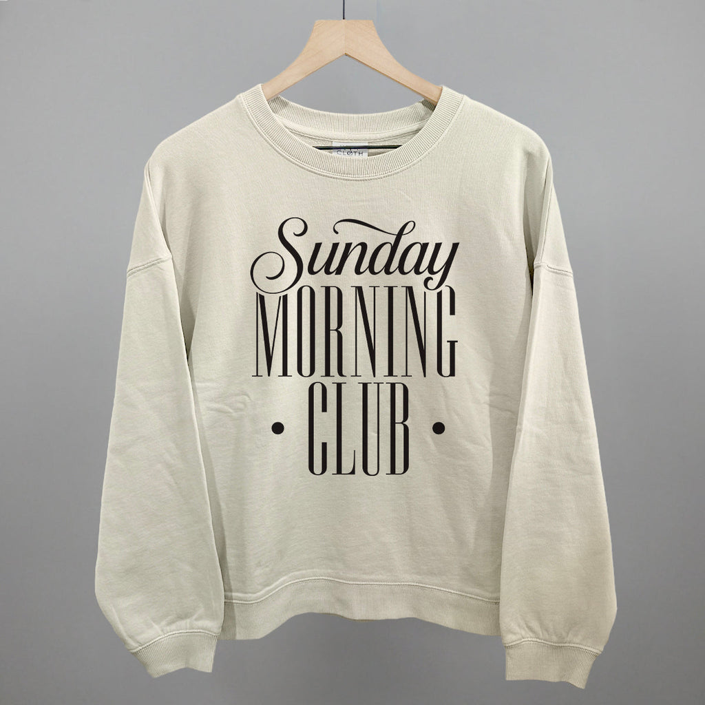 Sunday Morning Club T-Shirts, Hoodie, Sweatshirt | RetroVerseTees.com (Image 1)