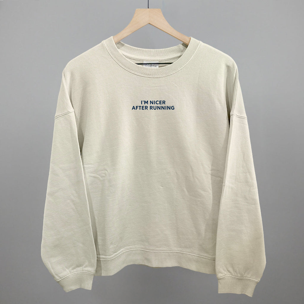 I'm Nicer After Running T-Shirts, Hoodie, Sweatshirt | RetroVerseTees.com (Image 1)