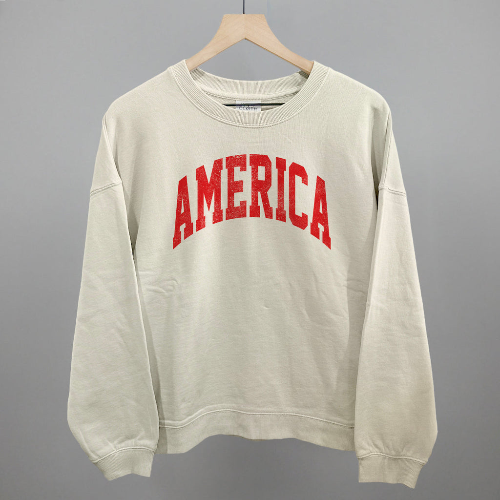 America Distressed Arch T-Shirts, Hoodie, Sweatshirt | RetroVerseTees.com (Image 2)