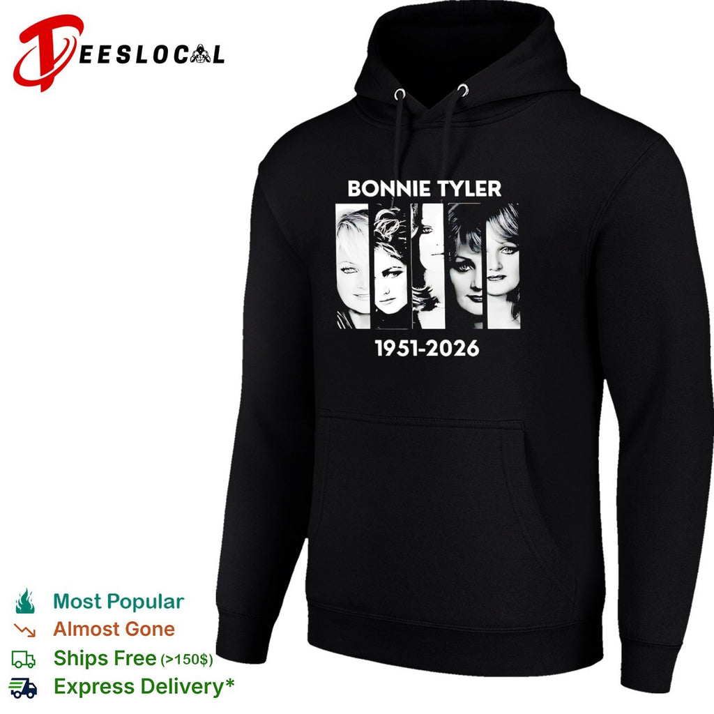 Bonnie Tyler 1951-2026 Memorial shirt