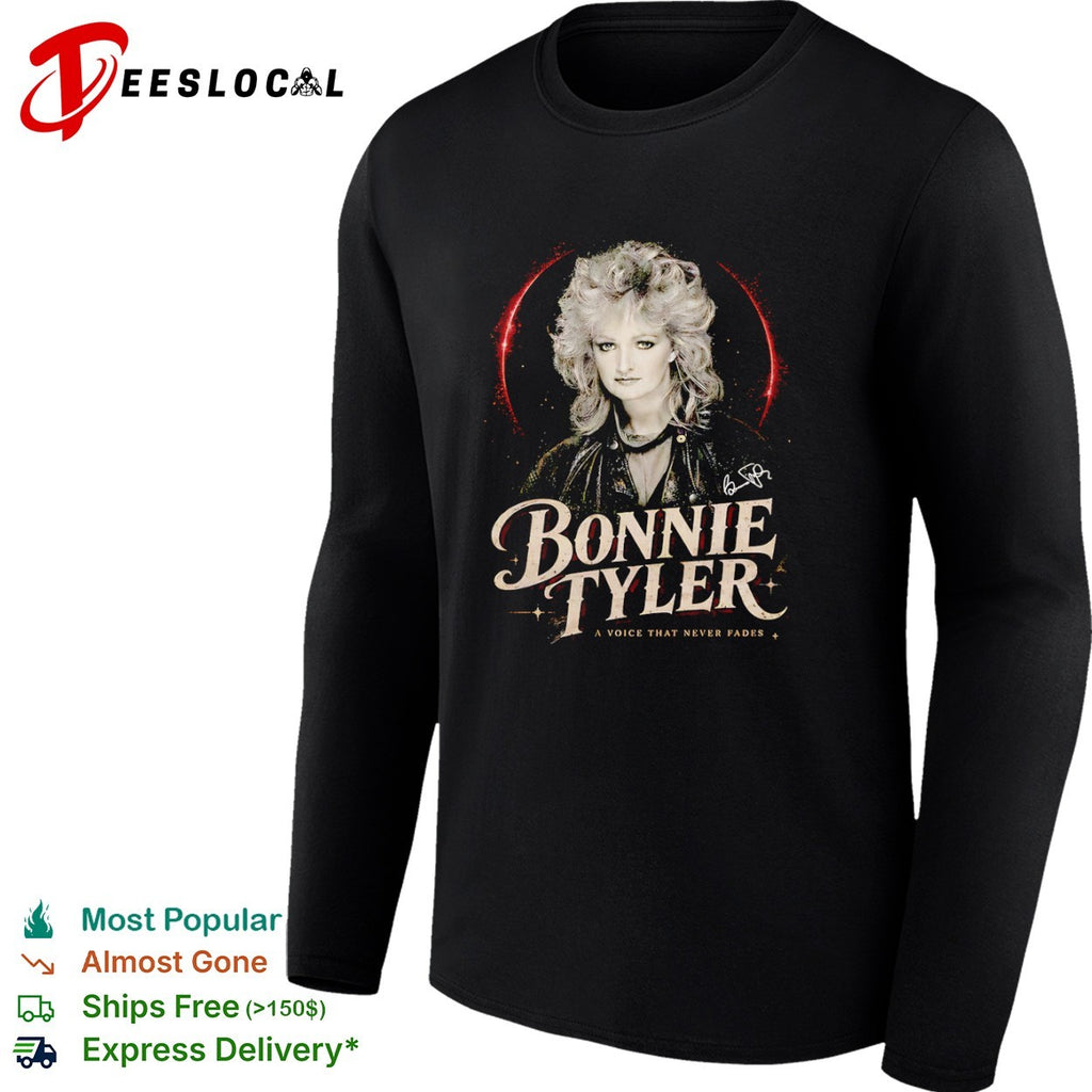 Bonnie Tyler A Voice That Never Fades Signature shirt