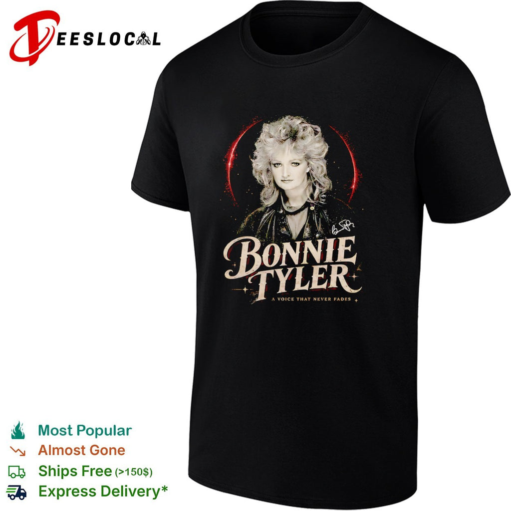 Bonnie Tyler A Voice That Never Fades Signature shirt