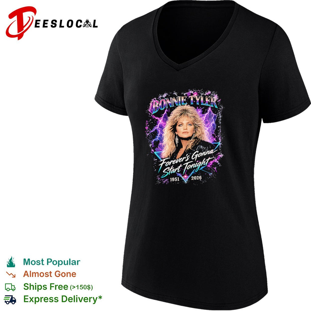 Bonnie Tyler Forever’s Gonna Start Tonight 1951 2026 shirt