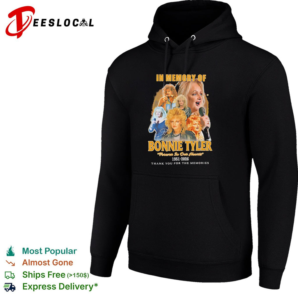 Bonnie Tyler In Memory Of Forever In Our Hearts 1951-2026 shirt