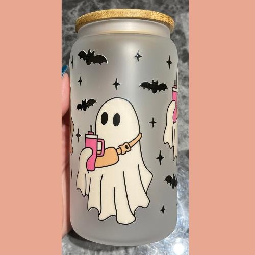 Boo-Jee Ghost Libby Glass T-Shirts, Hoodie, Sweatshirt | RetroVerseTees.com