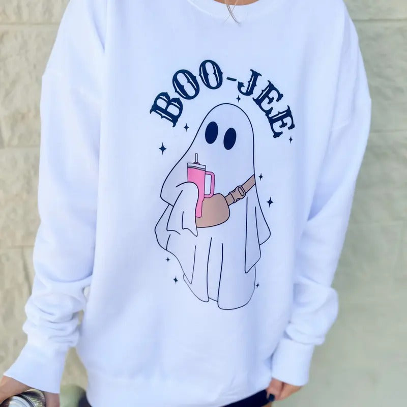 Boo-Jee Graphic Pullover T-Shirts, Hoodie, Sweatshirt | RetroVerseTees.com