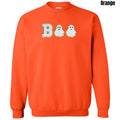 Boo Mini Ghost Chenille Patch Sweatshirt T-Shirts, Hoodie | RetroVerseTees.com