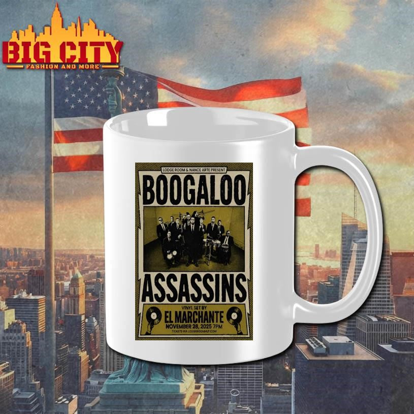 Boogaloo Assassins 11 28 2025 Lodge Room in Los Angeles CA Poster Shirt