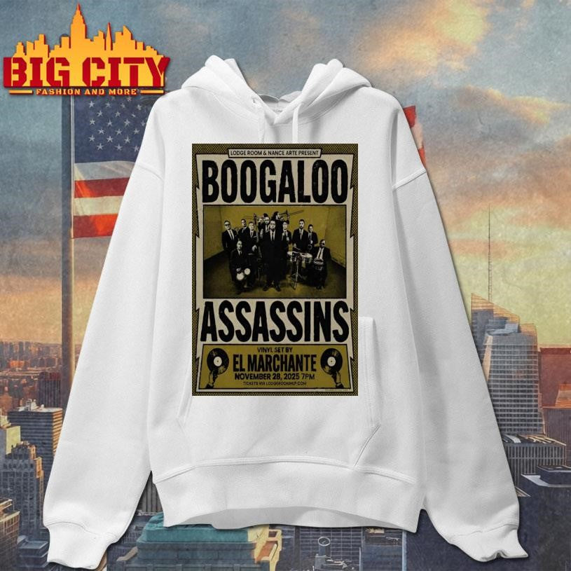 Boogaloo Assassins Los Angeles Nov 28 2025 Poster shirt