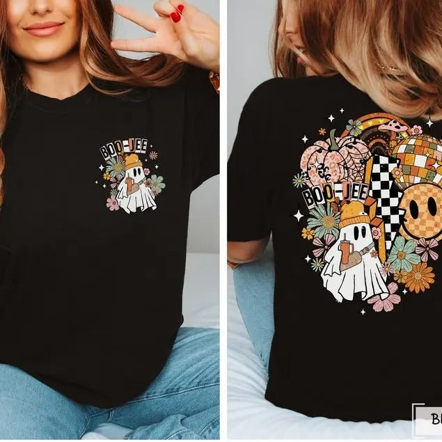 Boojee Ghost Shirt, Boojee Shirt, Boo Jee Shirt, Spooky Season Ghost Shirt, Spooky Vibes Shirt, Halloween Gifts Hoodie,...