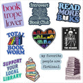 Book Sticker Extra Large Stickers for Adults Funny Adhesives with Memes Sarcastic  Funny Nerd  Multi T-Shirts, Hoodie,...