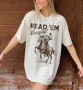 Bookish Cowgirl Shirt | Cowboy Romance Reader Club Western Book Lover Shirt Country Bookish Tee Bookish Gift For Her...