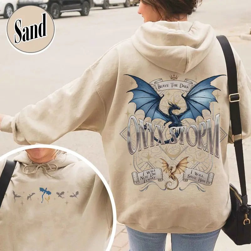 Bookish Hoodie,Onyx Strom Hoodie,Basgiath War College Hoodie,Violet Sorrengail Shirt, Sweatshirt, Hoodie | RetroVerseTees.com