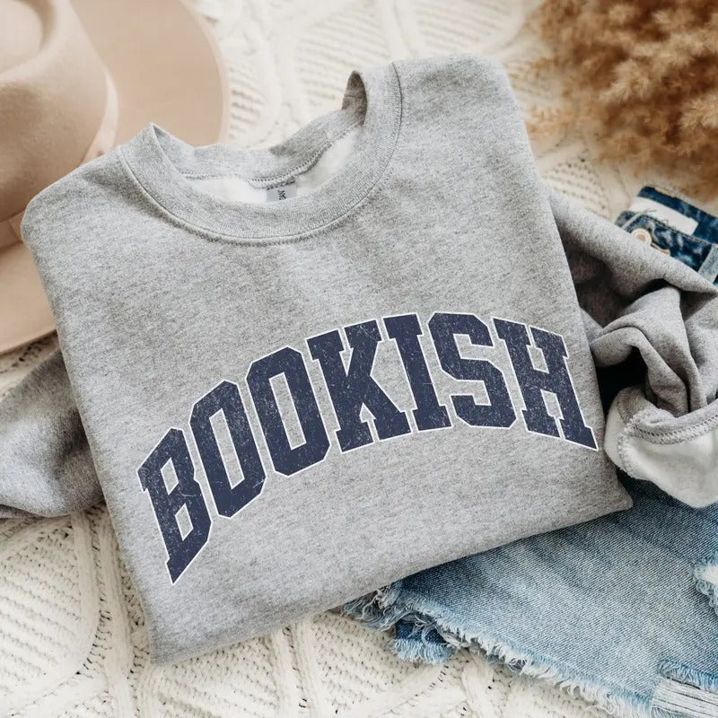 Bookish Sweatshirt, Bookworm Sweatshirt, Book Nerd Shirt, Book Lover Shirt, Bookish Gift, Gift for Book Lover, Librarian...