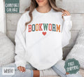 Bookworm Comfort Colors Sweatshirt, Book Lover Crewneck, Bookish  Women's Sweater T-Shirts, Hoodie | RetroVerseTees.com