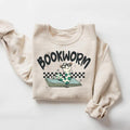 Bookworm Snake Shirt, Book Lovers Hoodie, Bookish Sweater, Teacher Book Lovers, Librarian Shirt, Book Lover Gift,...