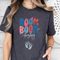 Boom Boom baby Reveal Shirt 4th of July Pregnancy Announcement Shirt Patriotic Maternity Tee Fourth July Gender Reveal...