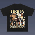 Bootleg Vintage 90s Style Deion Sanders T-Shirt Casual Classic christian clothing Cotton Fabric Menswear Top Hoodie,...