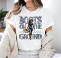 Boots Pocket monsters TNF Ground Line Dance T-Shirt | Western Cowgirl Cowboy Graphic Tee | Country Music & Rodeo Style...
