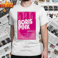 Boris Pink 2025 20th Anniversary Tour Poster shirt