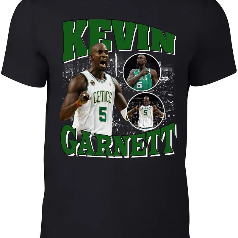 Boston Kevin Garnett Bootleg Style T-Shirt Hoodie, Sweatshirt | RetroVerseTees.com
