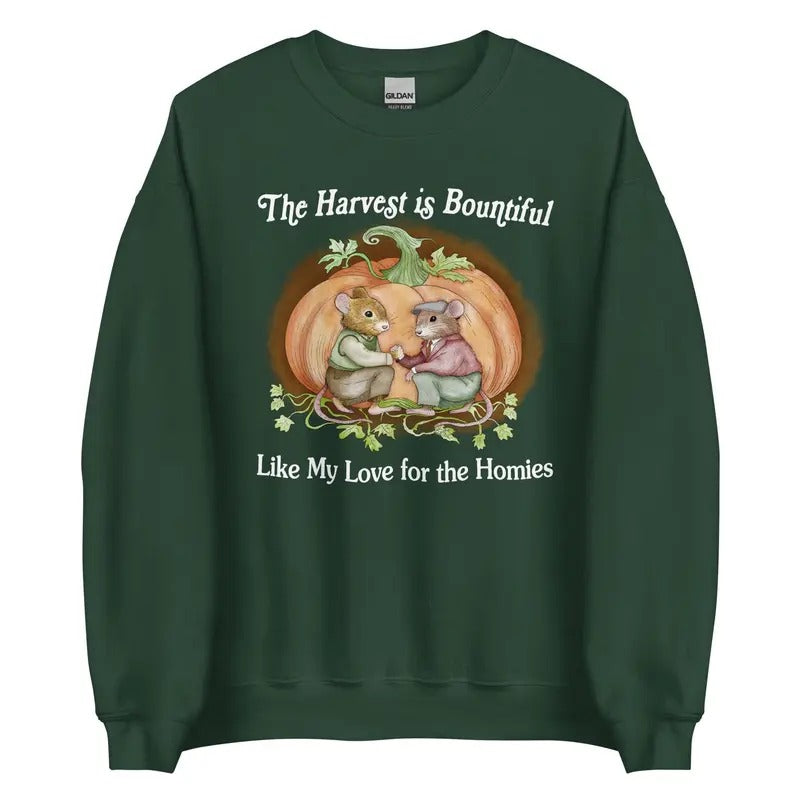 Bountiful Harvest Unisex Sweatshirt T-shirt Hoodie | RetroVerseTees.com