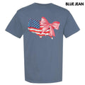 Bow USA Flag Comfort Colors T-Shirt 'NLB' Hoodie, Sweatshirt | RetroVerseTees.com
