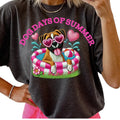 Boxer Dog Days of Summer Shirt ~ Unisex Apparel Relaxed Fit Printed In The USA Clothing Womenswear Casual Comfort Cotton...