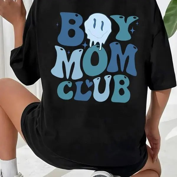 Boy Mom Club Shirt, Mother Day Shirt, Mother's Day Gift,  Gift For Mom Hoodie, Sweatshirt | RetroVerseTees.com