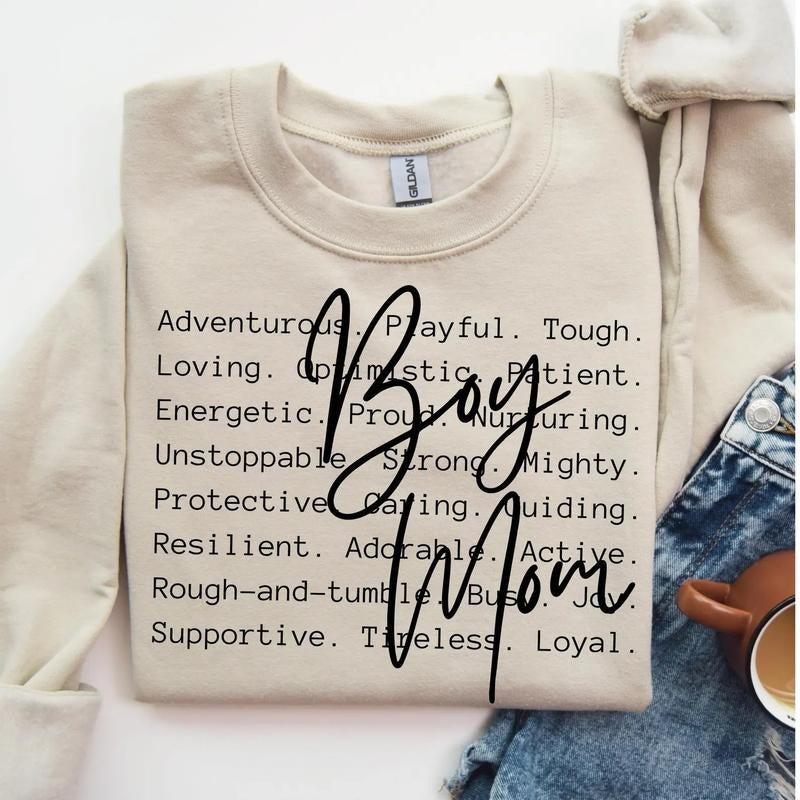Boy Mom DTF Transfers - THIS IS NOT A SHIRT Hoodie, Sweatshirt | RetroVerseTees.com