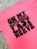 Boyfriend's Last Nerve Graphic Tee Hoodie, Sweatshirt | RetroVerseTees.com
