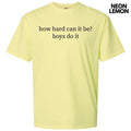Boys Do It Comfort Colors T-Shirt 'NLB' Hoodie, Sweatshirt | RetroVerseTees.com